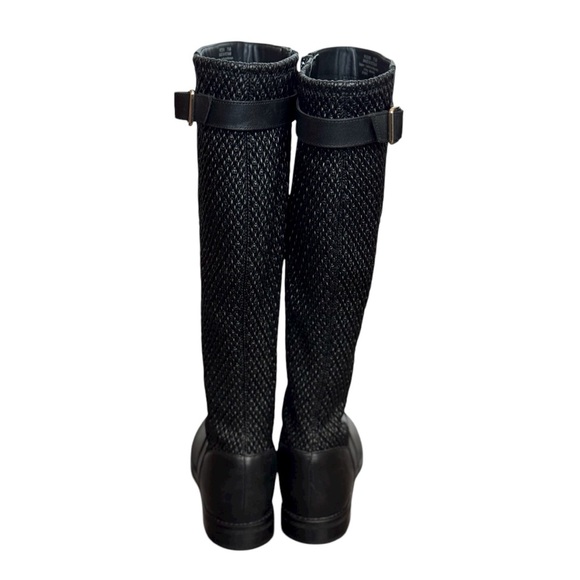 COLE HAAN Idah Equestrian Riding Tall Black Leather Boots, W22265 Size 7.5 - Picture 8 of 13